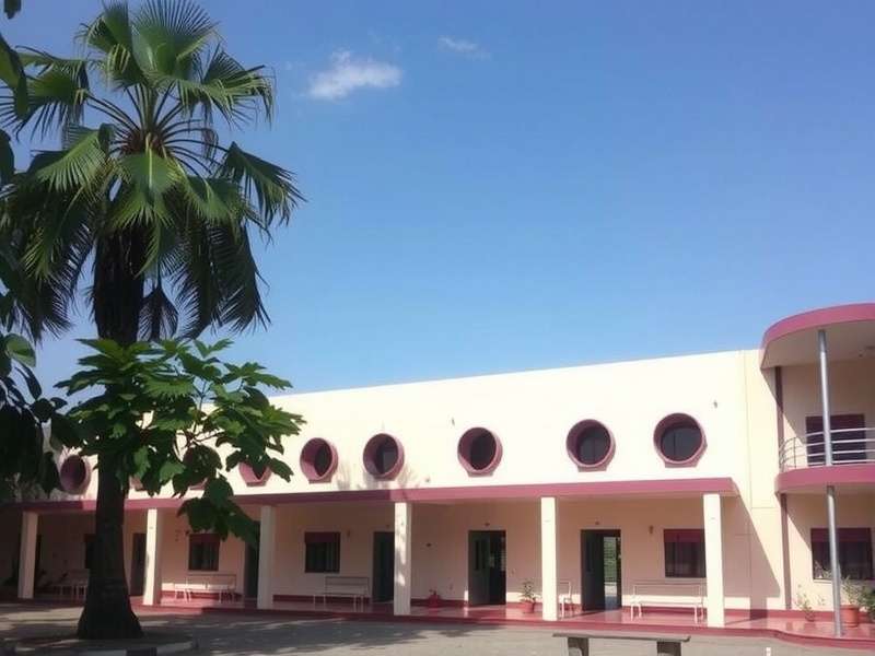 GMSSS-16 School Building Front View